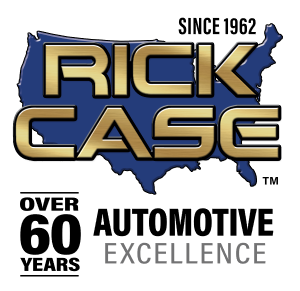 Over 60 Years Rick Case Automotive Automotive Excellence Since 1962 Logo